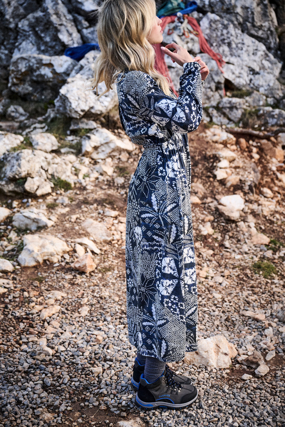 Robe Ronnie • Indigo