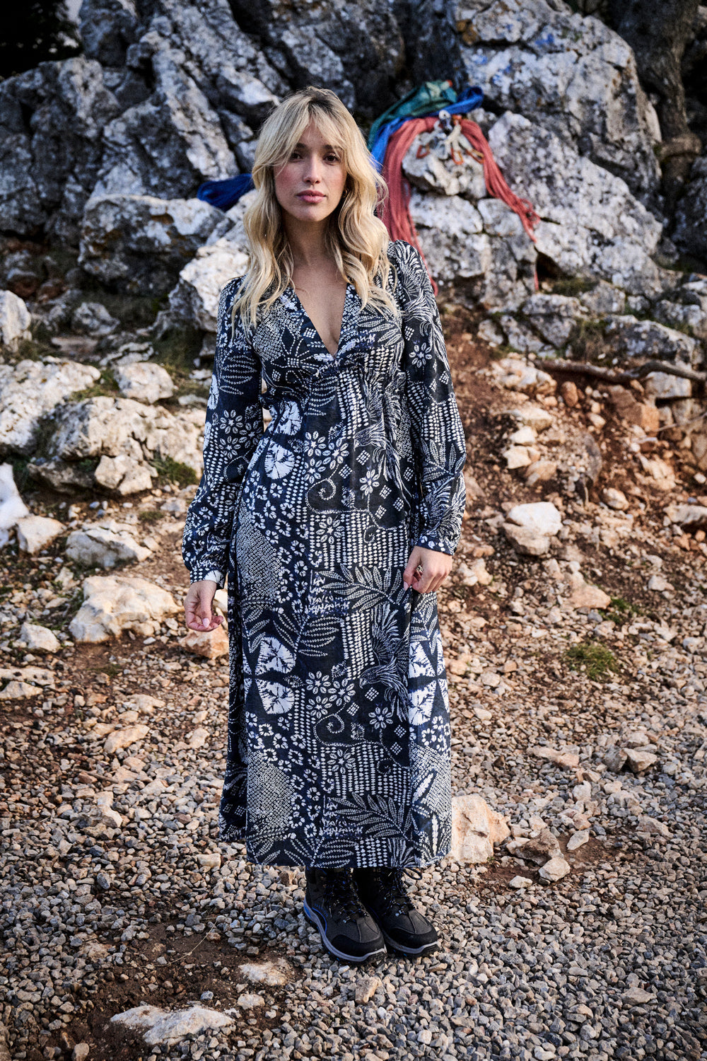 Robe Ronnie • Indigo