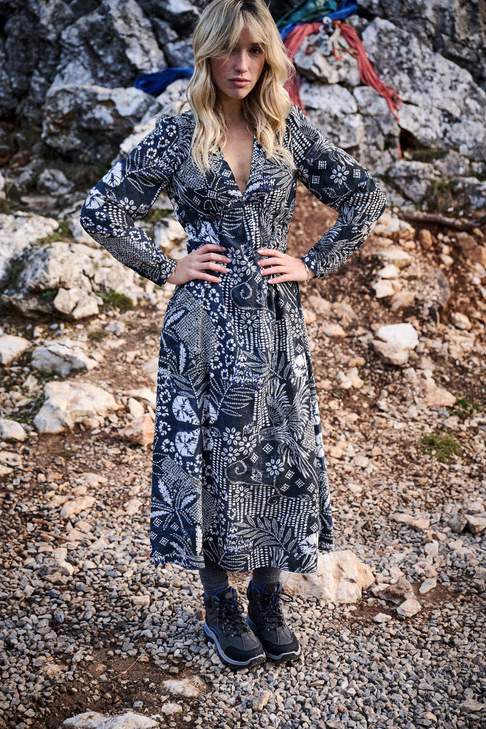 Robe Ronnie • Indigo