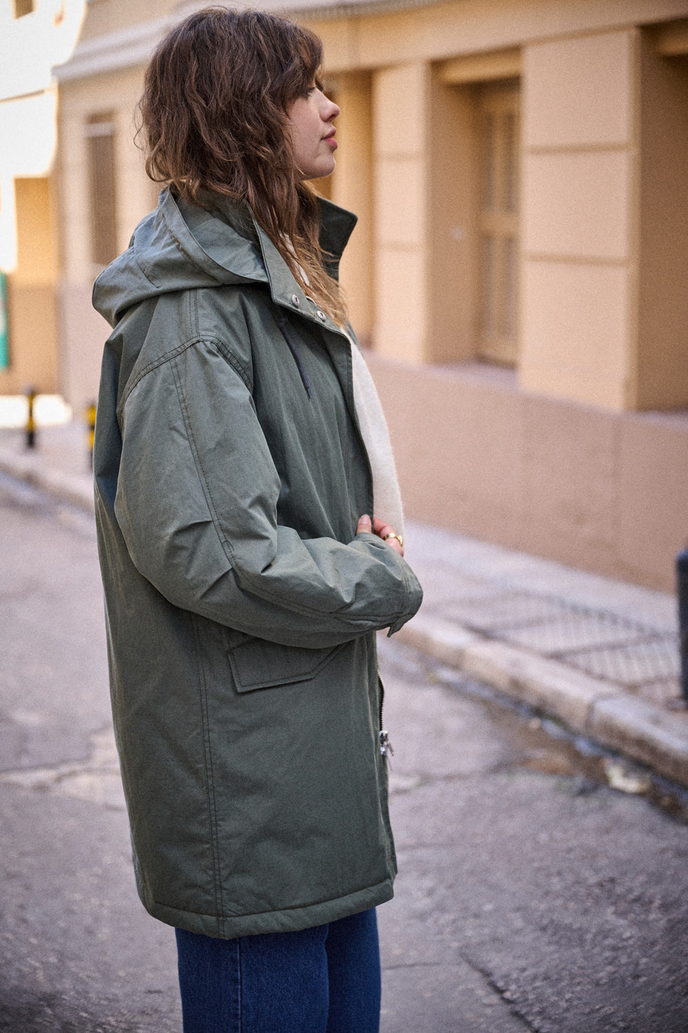 Parka Gina kaki