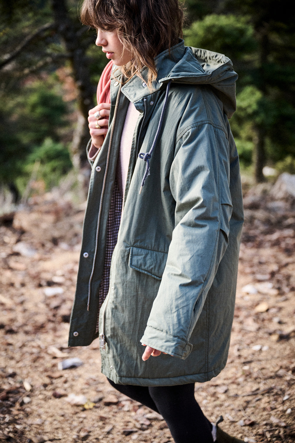 Parka Gina kaki