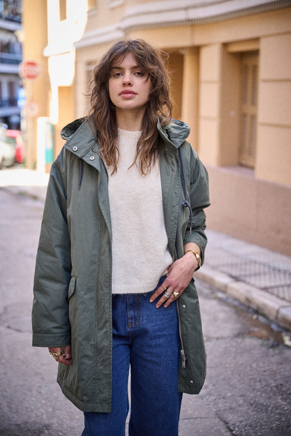 Parka Gina kaki