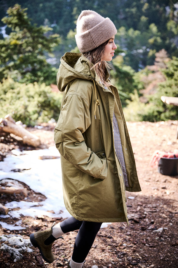 Parka Gina vert olive