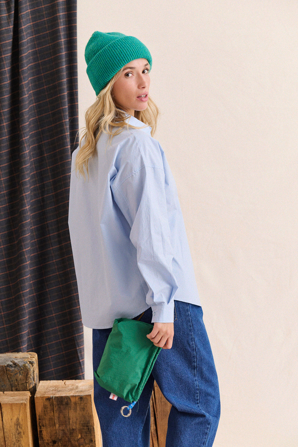 Chemise Candy bleue