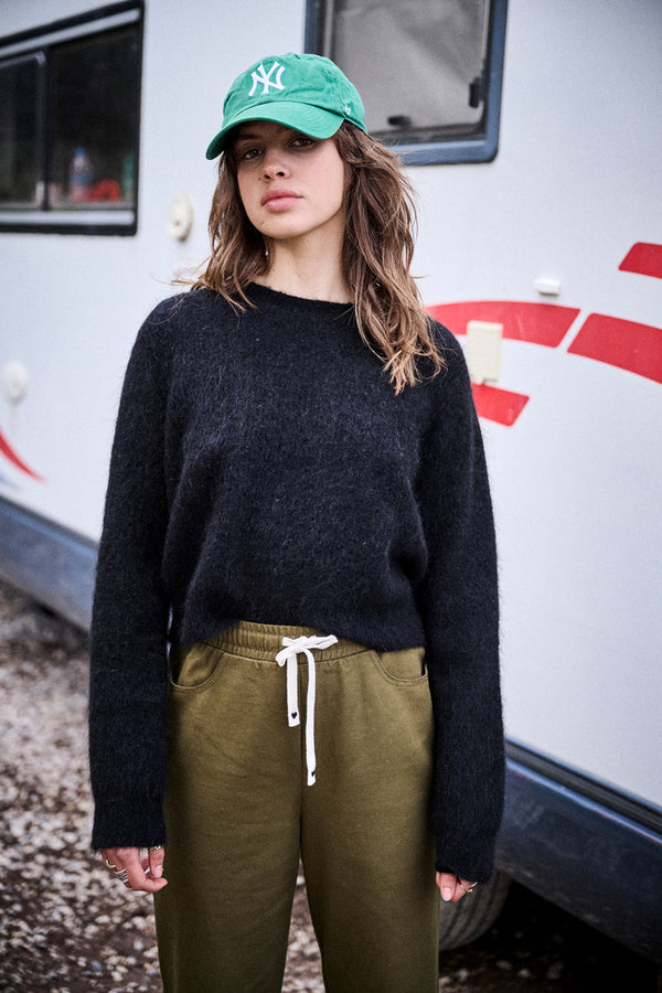 Pull en mohair Maxime noir