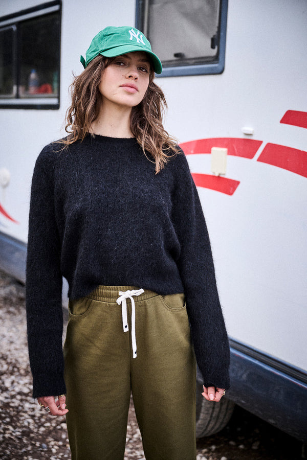 Pull en mohair Maxime noir