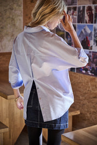 Chemise Cally bleu layette