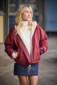 Parka Guzmania bordeaux