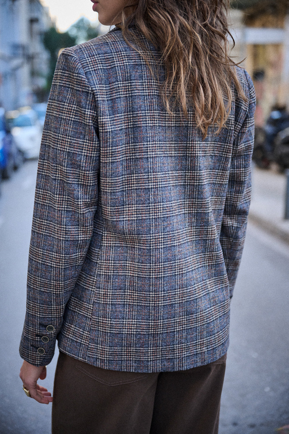 Veste Vlady à carreaux