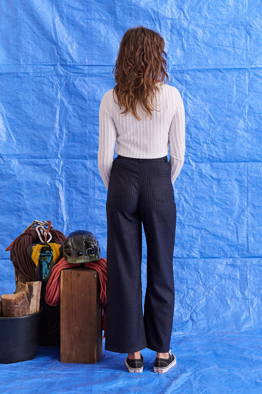 Pantalon Pali rayures Tennis