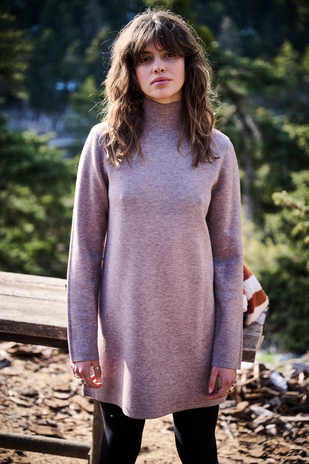Robe Rosalya taupe
