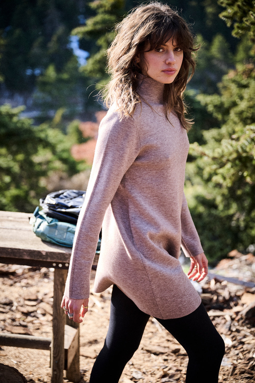 Robe Rosalya taupe