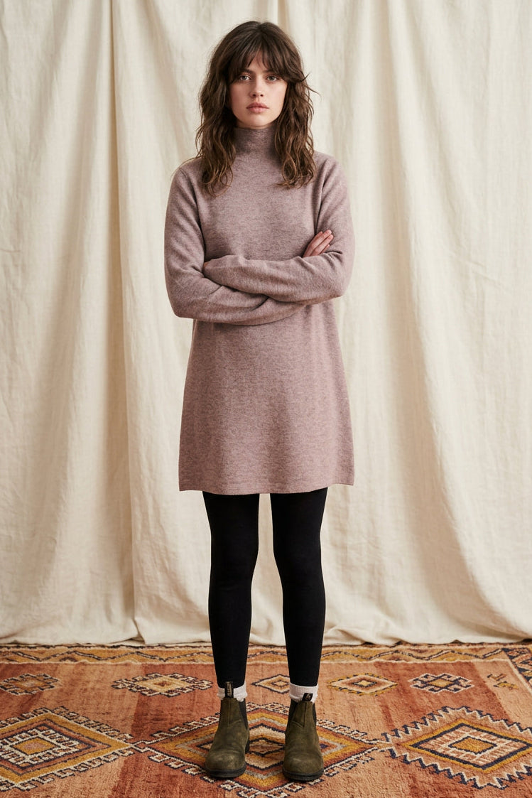 Robe Rosalya taupe
