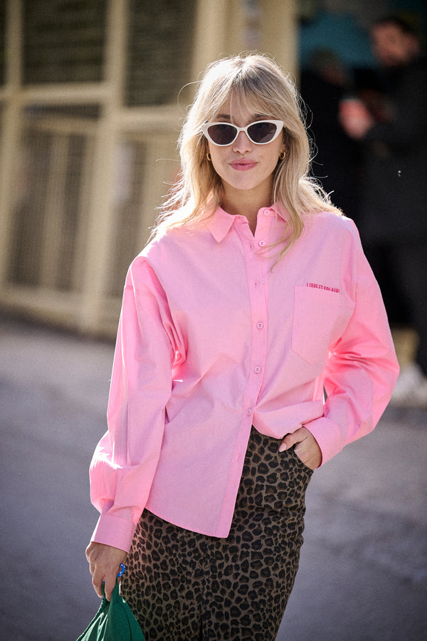 Chemise Candy rose