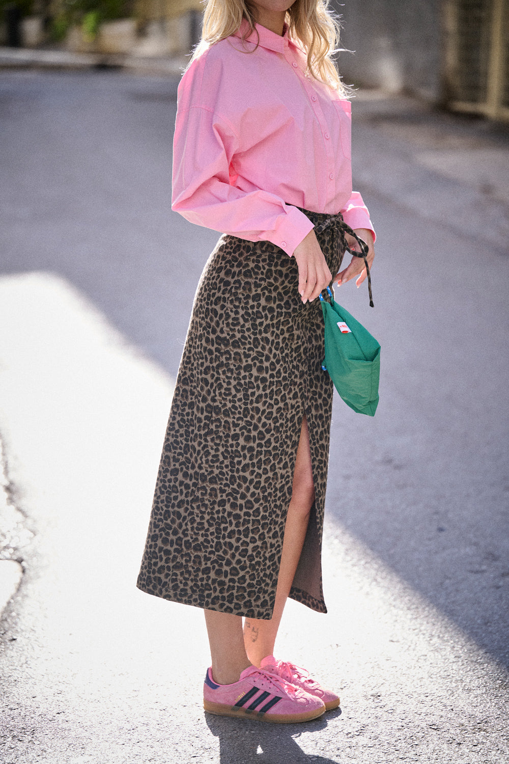 Jupe Jess • Léopard carbone