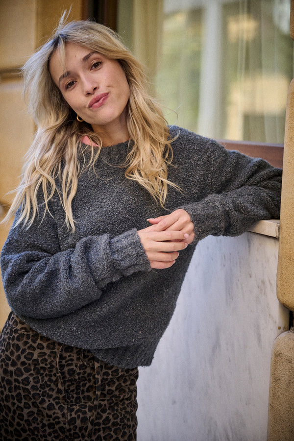Pull Maddox gris