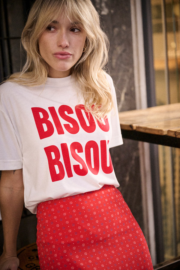 T-shirt Trey Bisou rouge