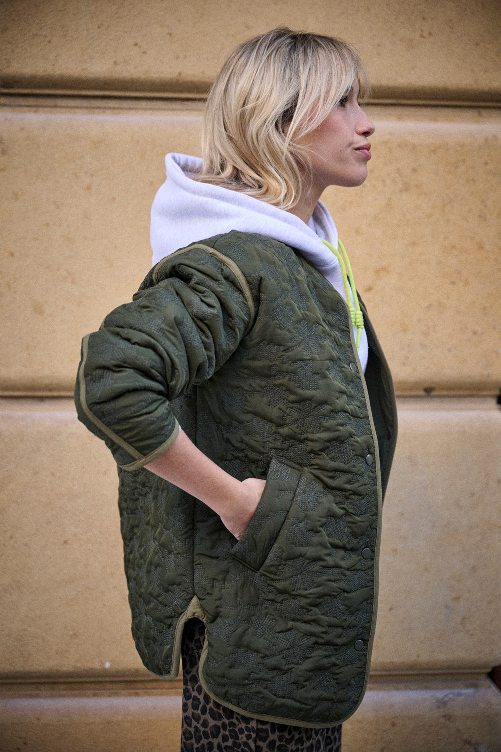 Veste Gladys kaki