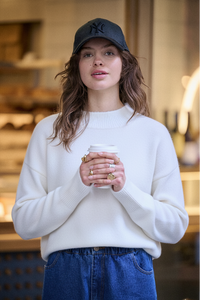 Pull Marlowe blanc