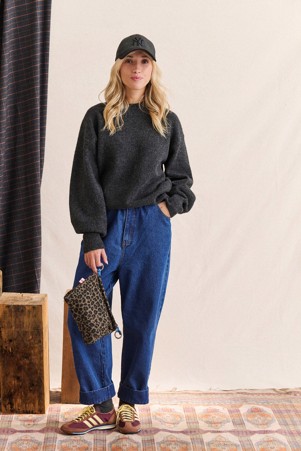 Pull Marlowe gris anthracite