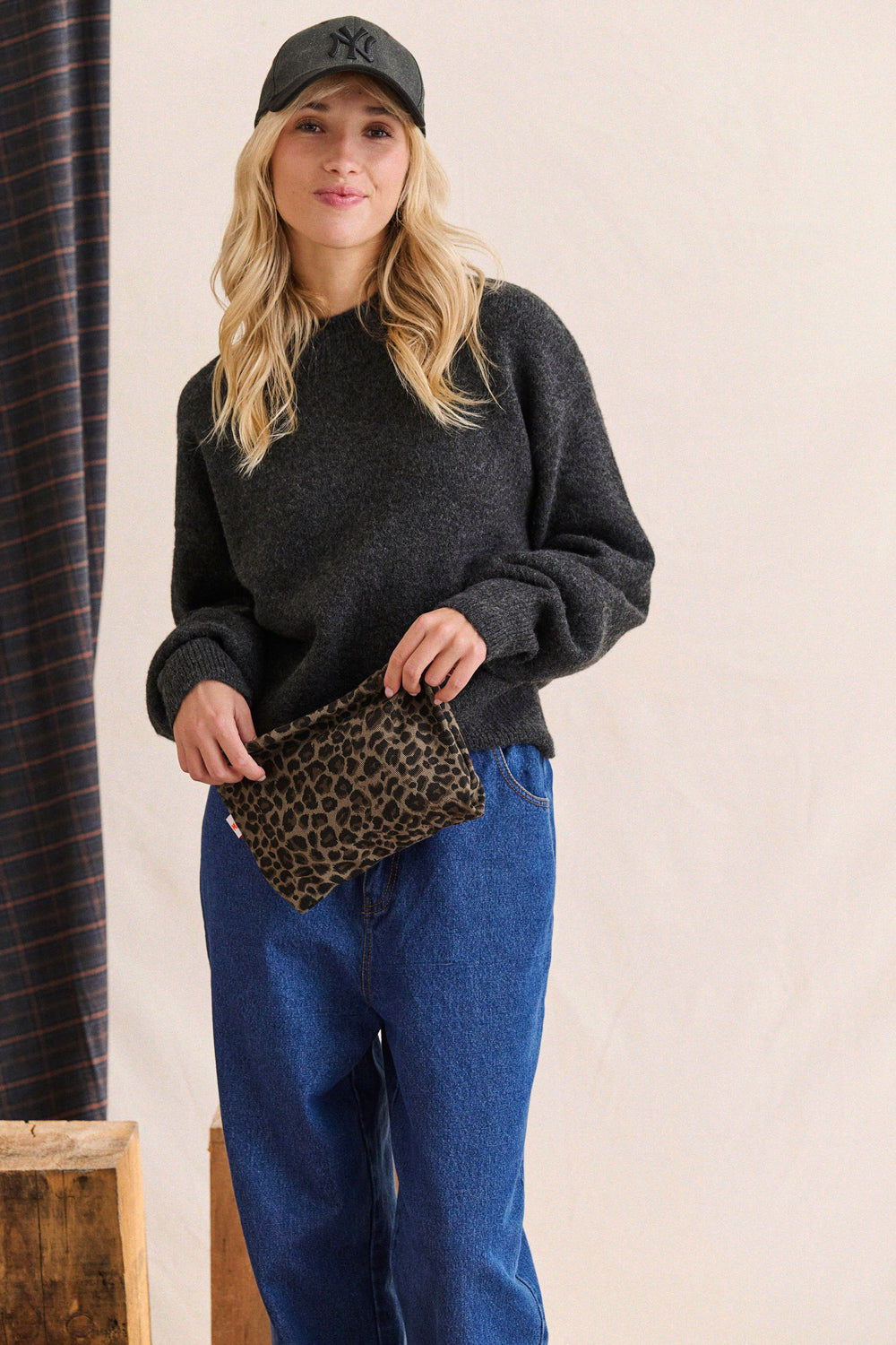 Pull Marlowe gris anthracite