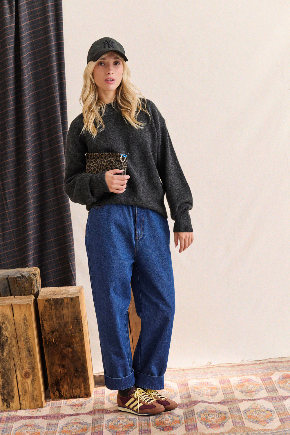 Pull Marlowe gris anthracite