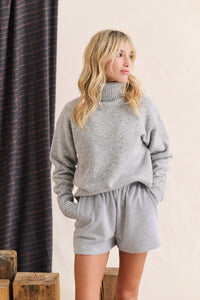 Pull Malo gris chiné