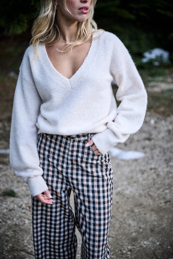 Pull Maggy blanc
