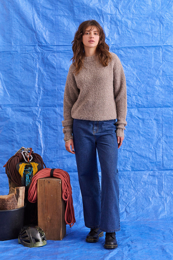 Pull Maddox beige