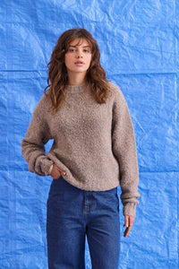 Pull Maddox beige