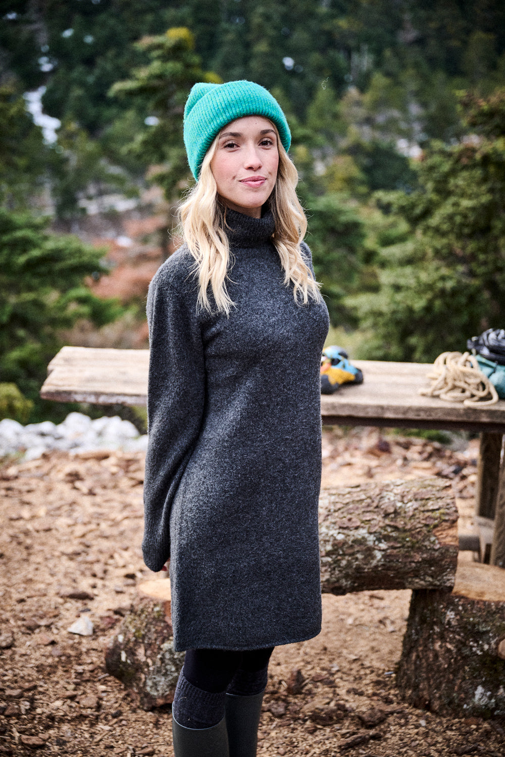 Robe Remy gris anthracite