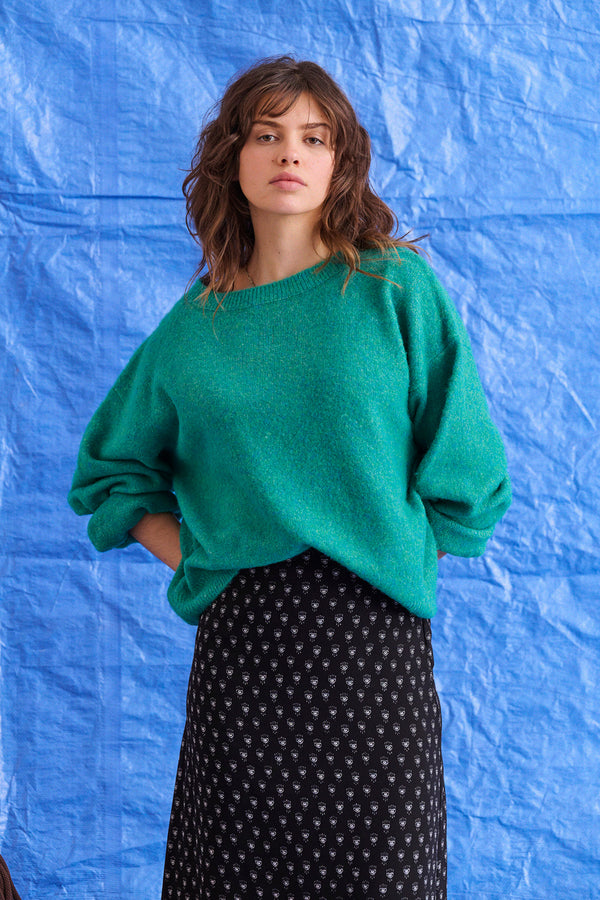 Pull Maelys vert
