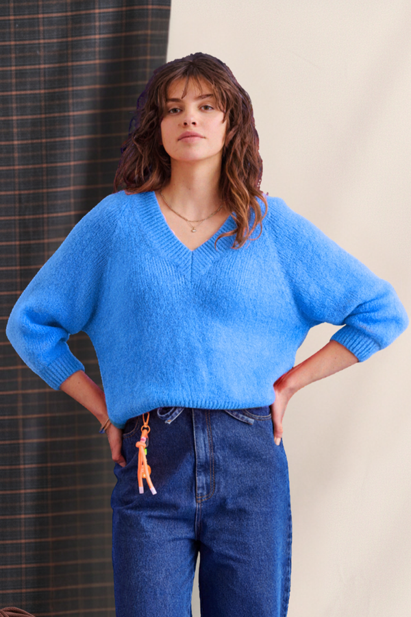 Pull Melodie bleu