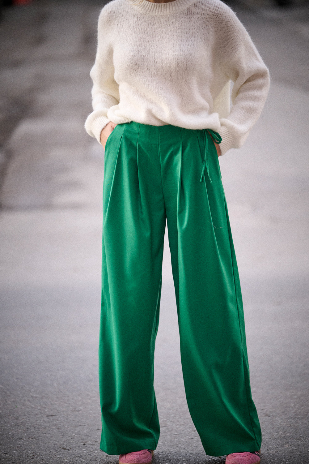 Pantalon Piana vert