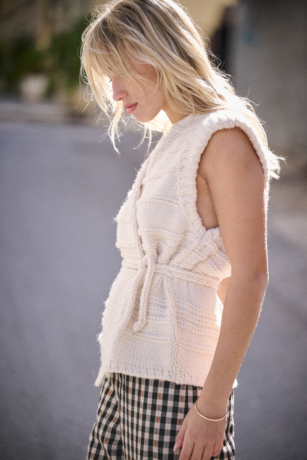 Gilet Lulu blanc