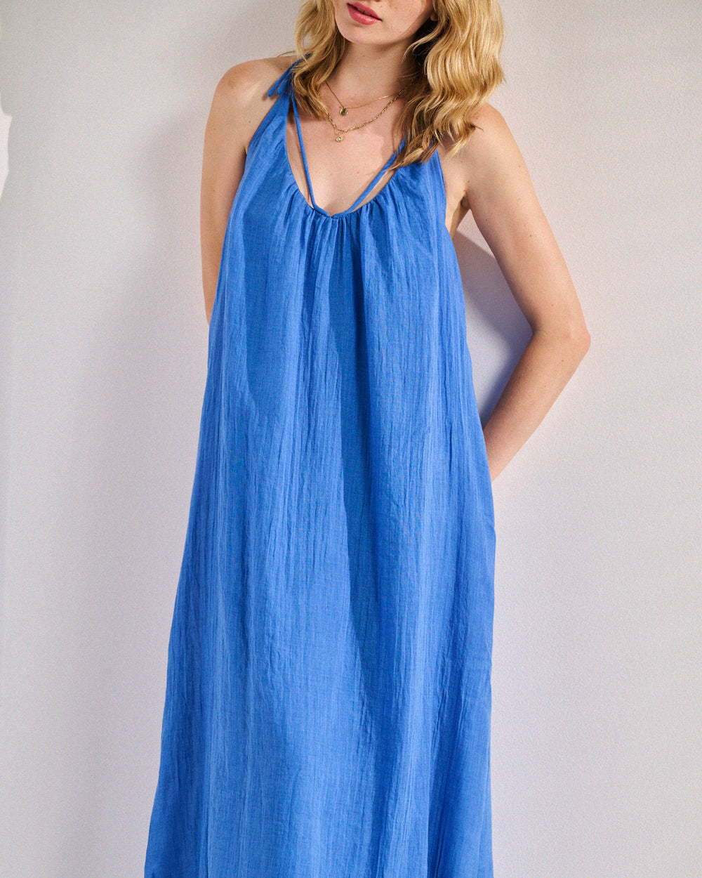 Robe Rawen bleue