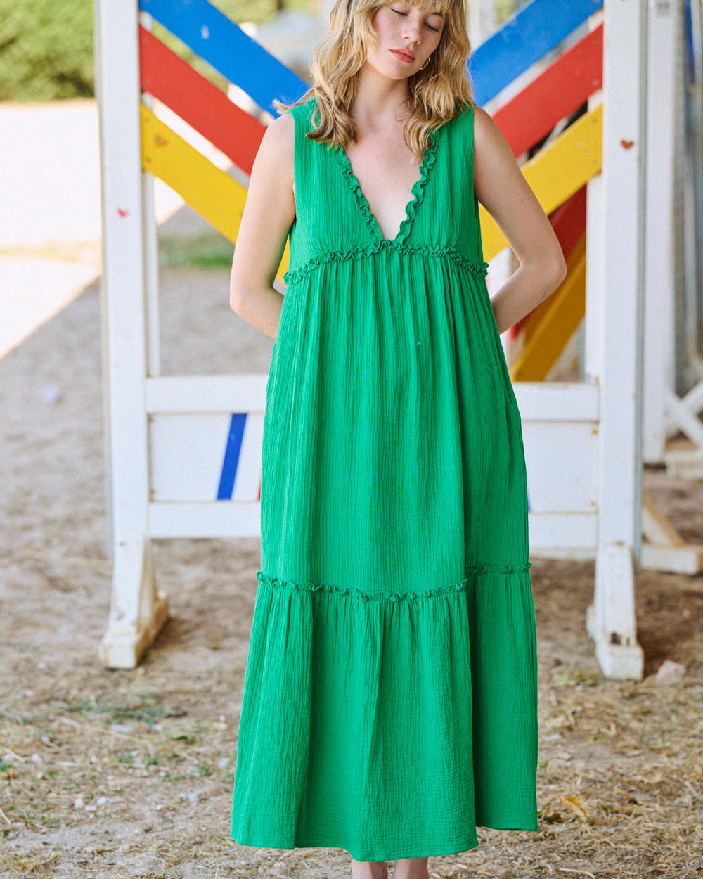 Green Rico Dress