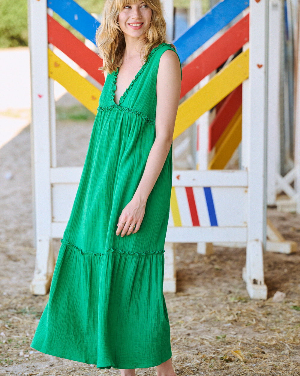 Green Rico Dress