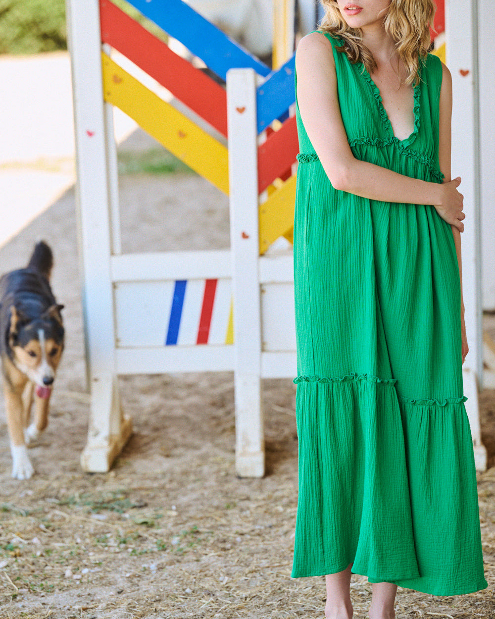 Green Rico Dress
