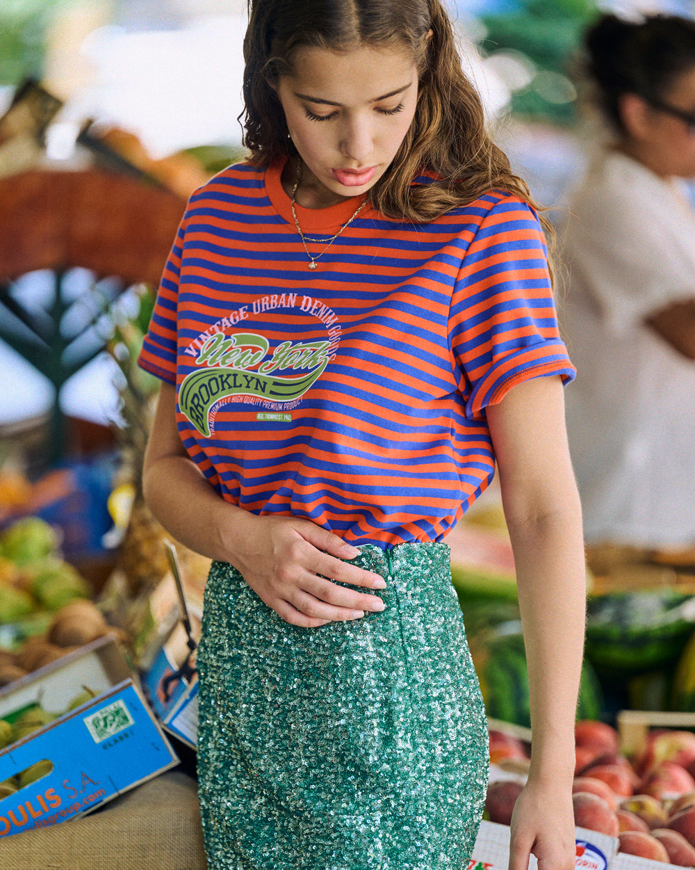 T-Shirt Tender à rayures