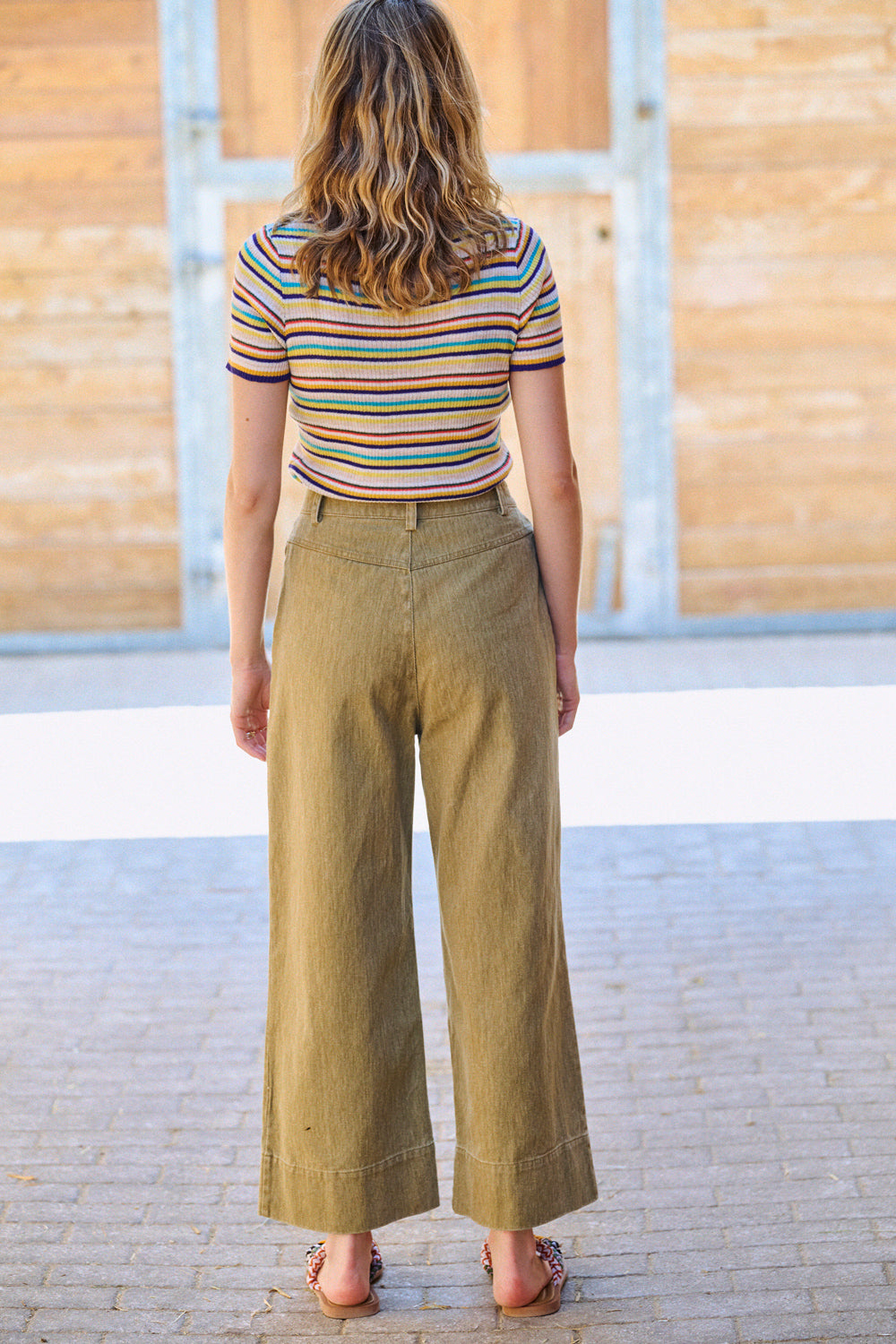 Pantalon Pierce tabac