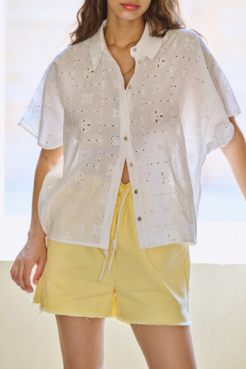 Short Sammy jaune