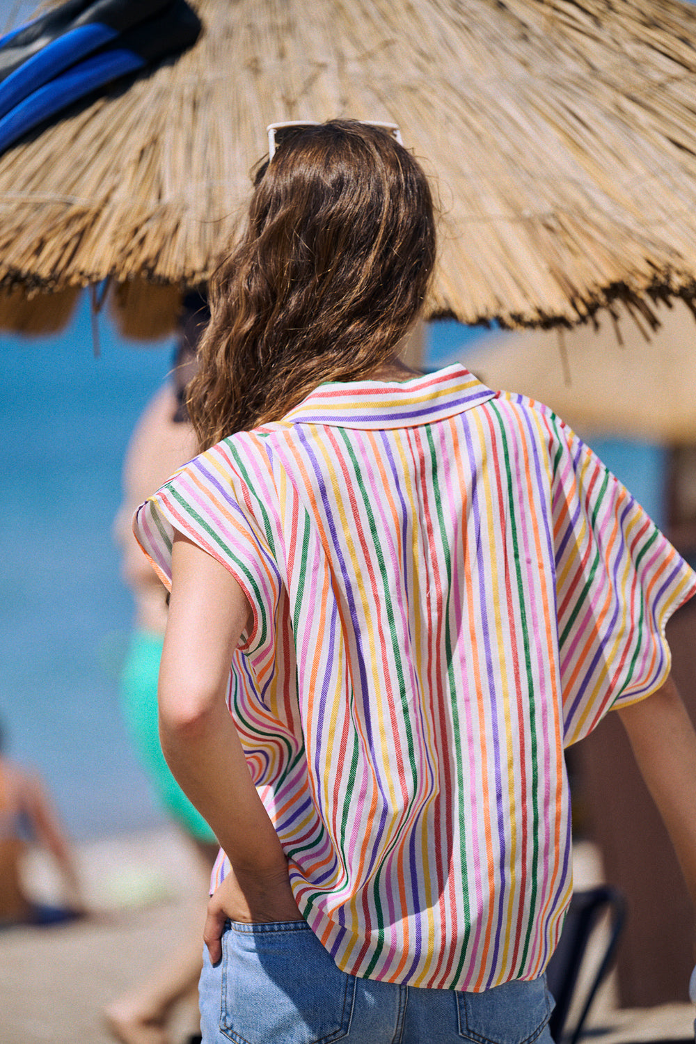 Multicolor Stripes Caraibes Shirt