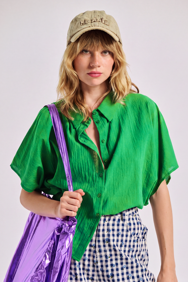 Chemise Caraibes Vert Flash