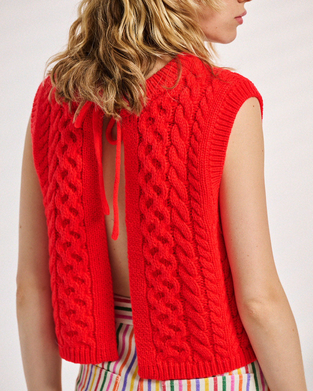 Gilet Malia rouge