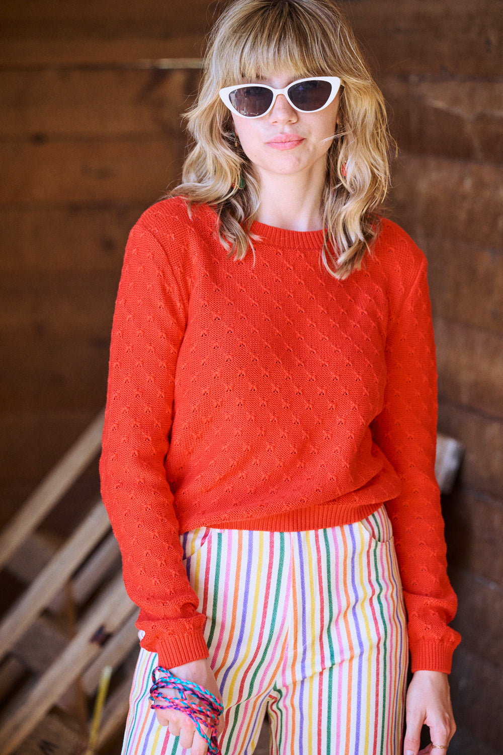 Red Marin Sweater