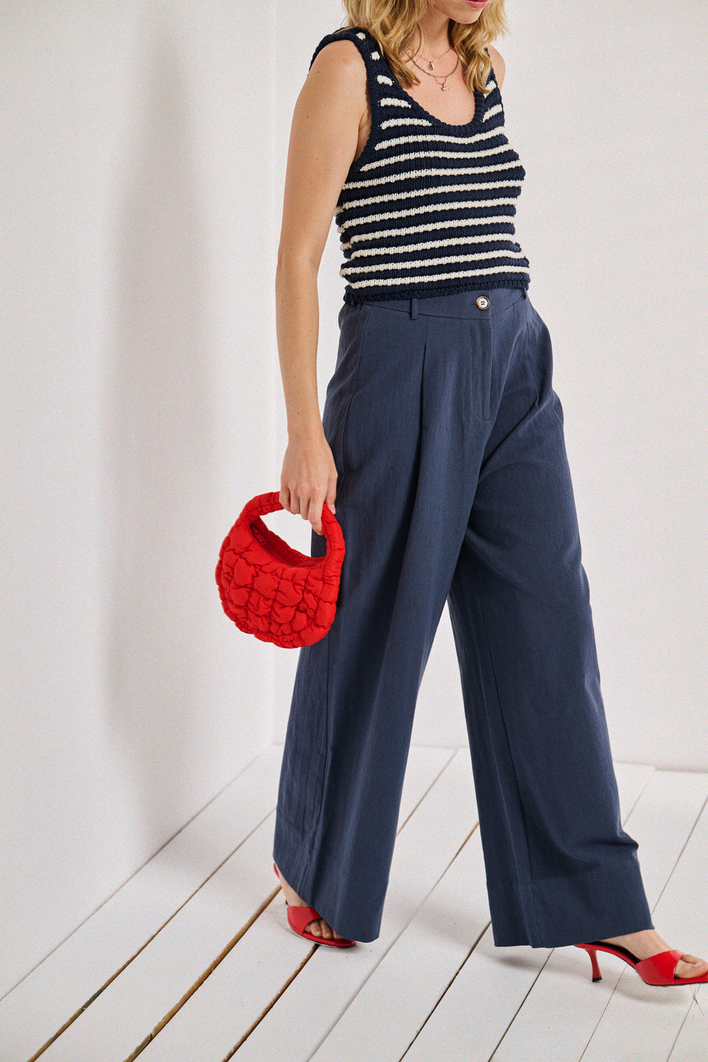 Pantalon Pakita bleu