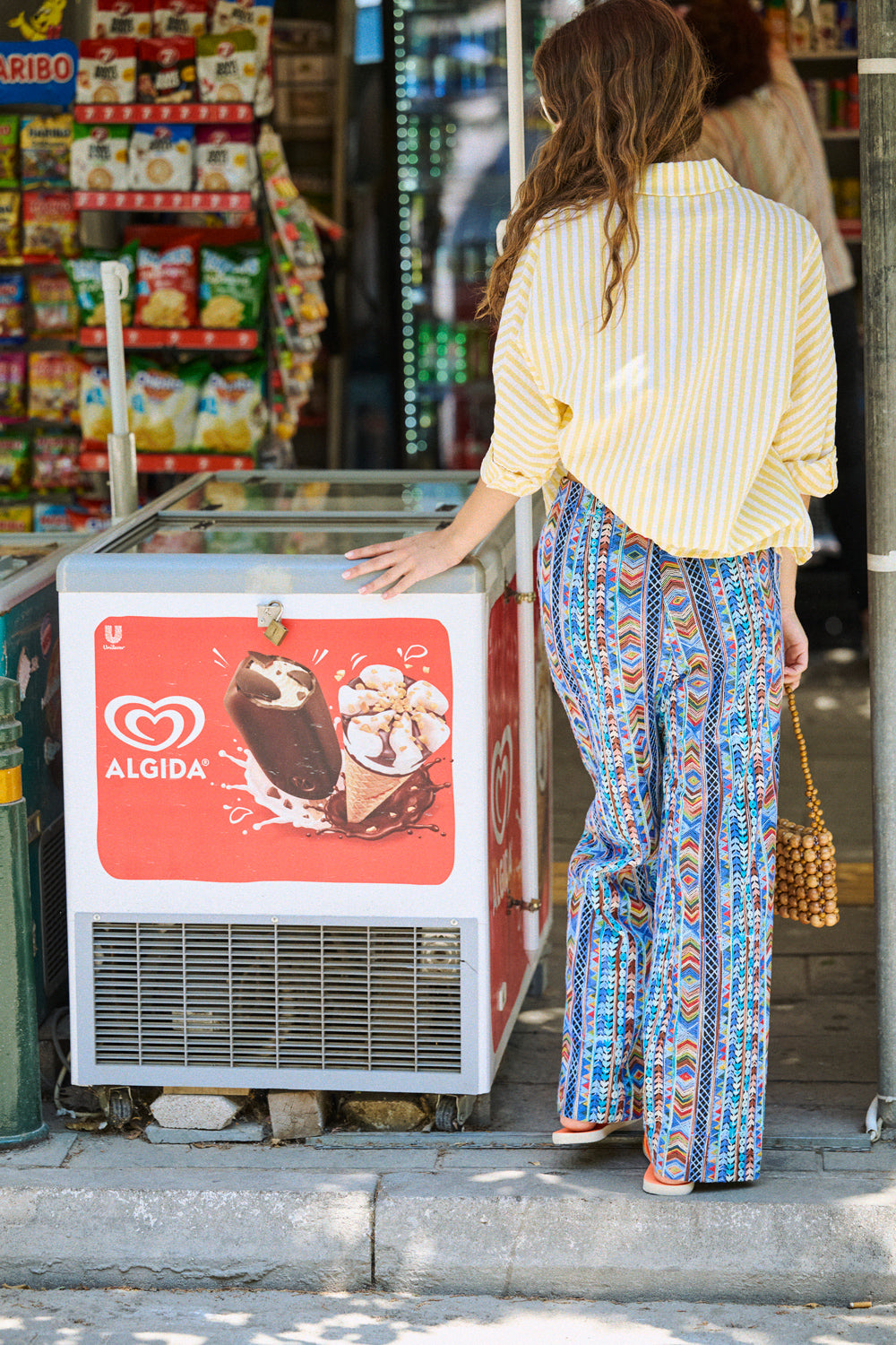 Chemise Contis rayures jaunes