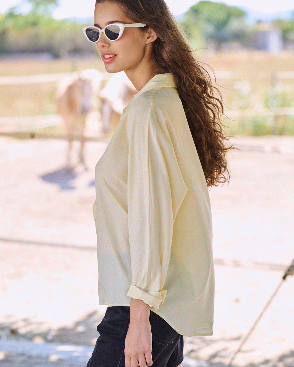 Chemise Contis jaune