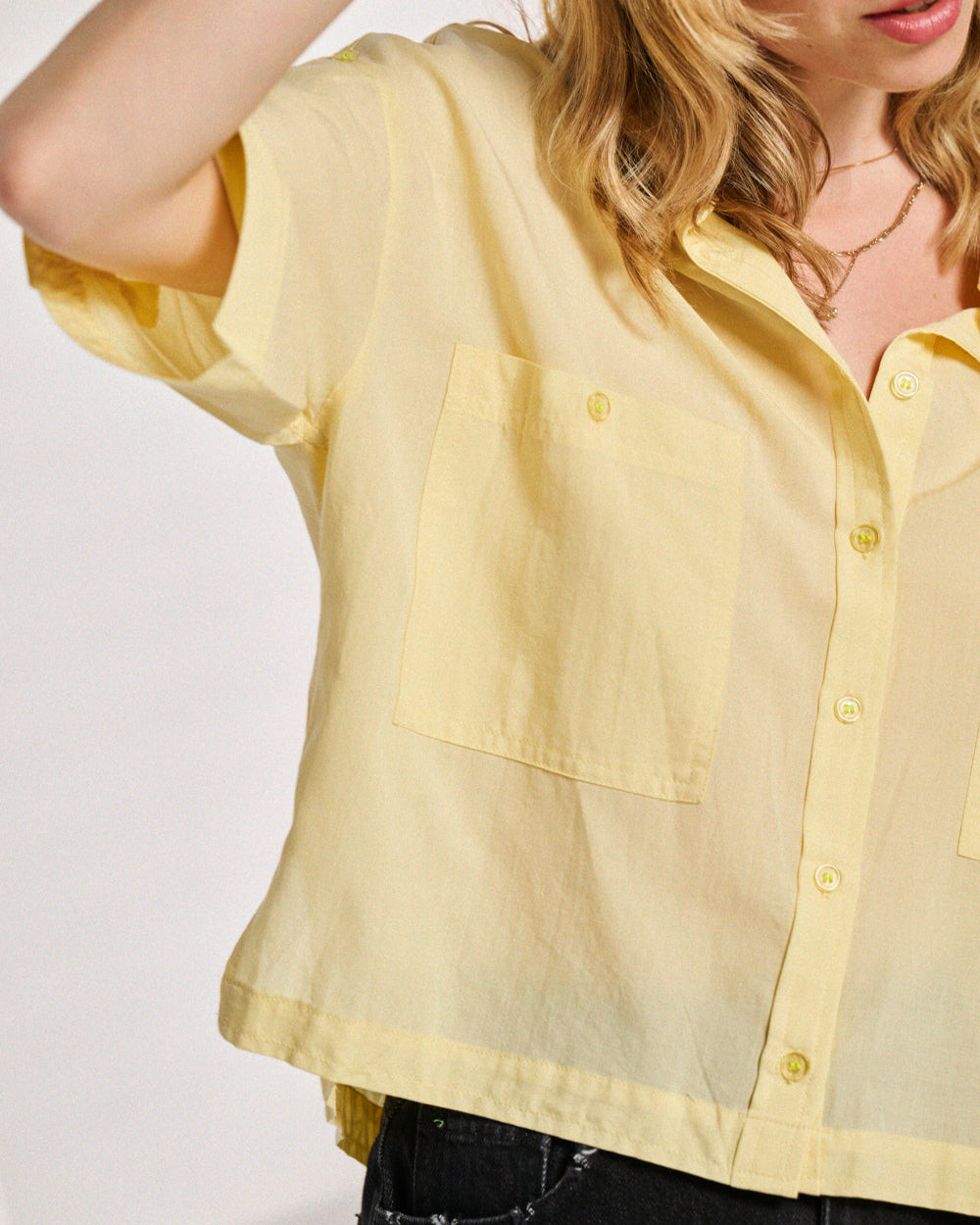 Yellow Chanez Shirt